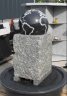 Kugelbrunnen Mod. Strigau, mit Kugel 50 cm Ø (s. Video Kugelbrunnen)